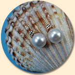 Perlen-Ohrstecker Impuls