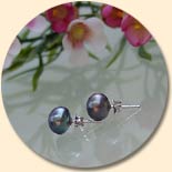 Perlen-Ohrstecker Rumba